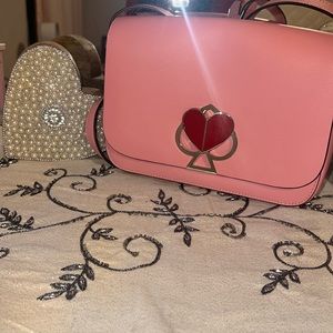 Kate Spade Nicola Twistlock Leather Crossbody Medium Shoulder Bag